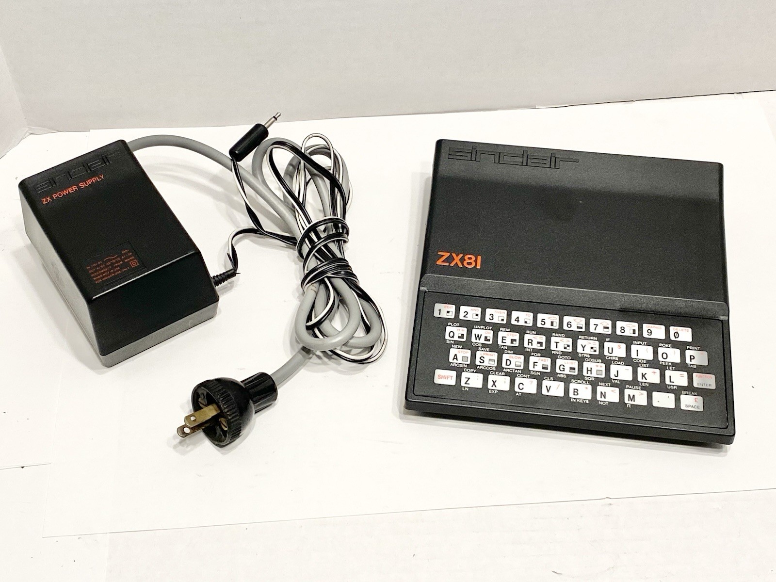 Vintage Sinclair ZX81 Personal Computer, Untested, Unknown Condition.