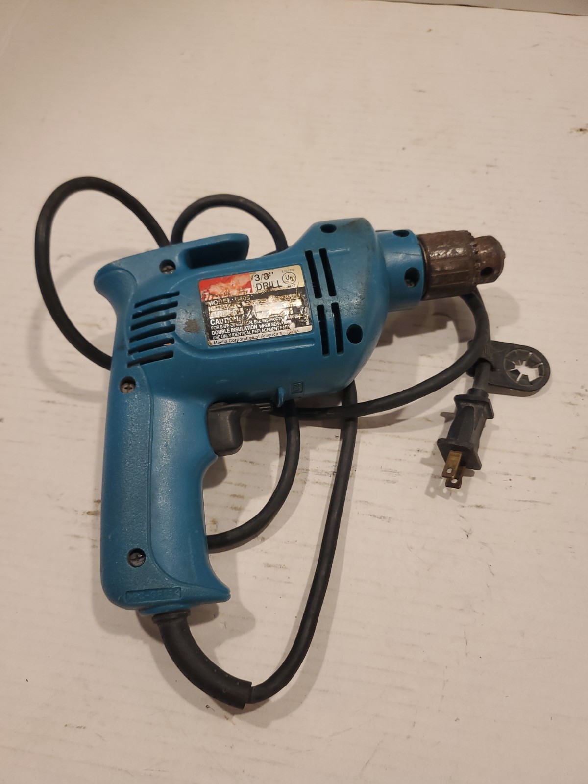 Makita Drill 3/8” Model 6405 Corded Electric - Excellent working condition!