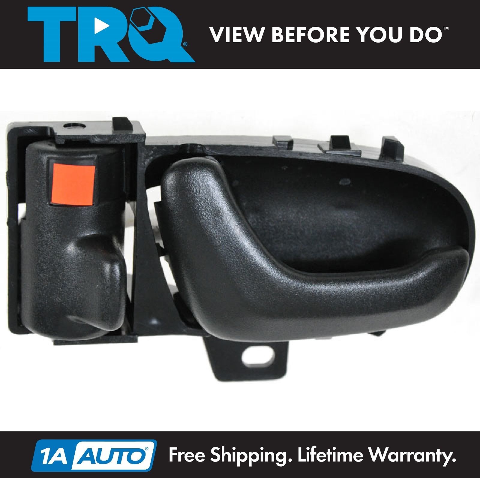 TRQ Left Interior Door Handle Black For 1992-1994 Geo Metro Suzuki Swift