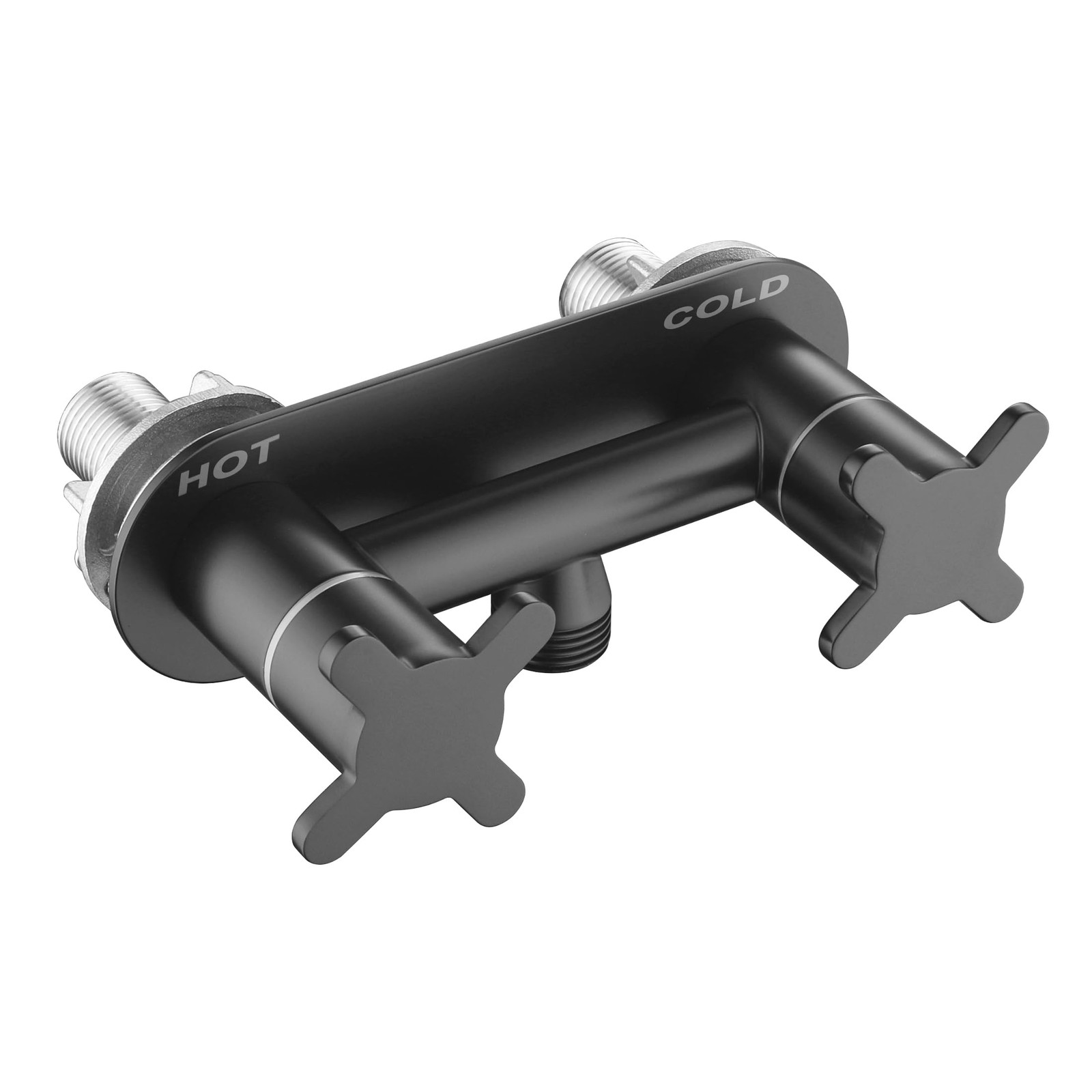 Senhozi All Metal RV Shower Faucet Matte Black, Stainless Steel Camper Replac...