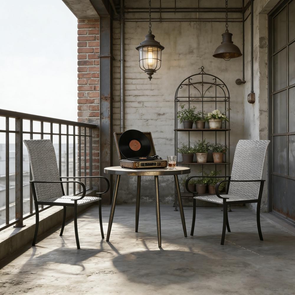 Dining Chairs,Set of 2 Dining Chairs with Armrest,Highback and Deep Seating