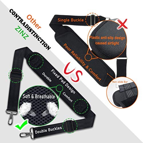 Shoulder Strap, 57" Padded Adjustable Shoulder Bag Straps Replacement for