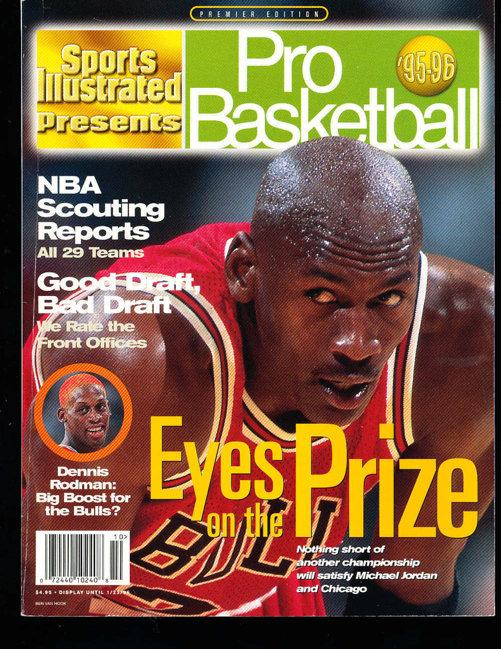 1995 Sports Illustrated Presents Michael Jordan Bulls annual