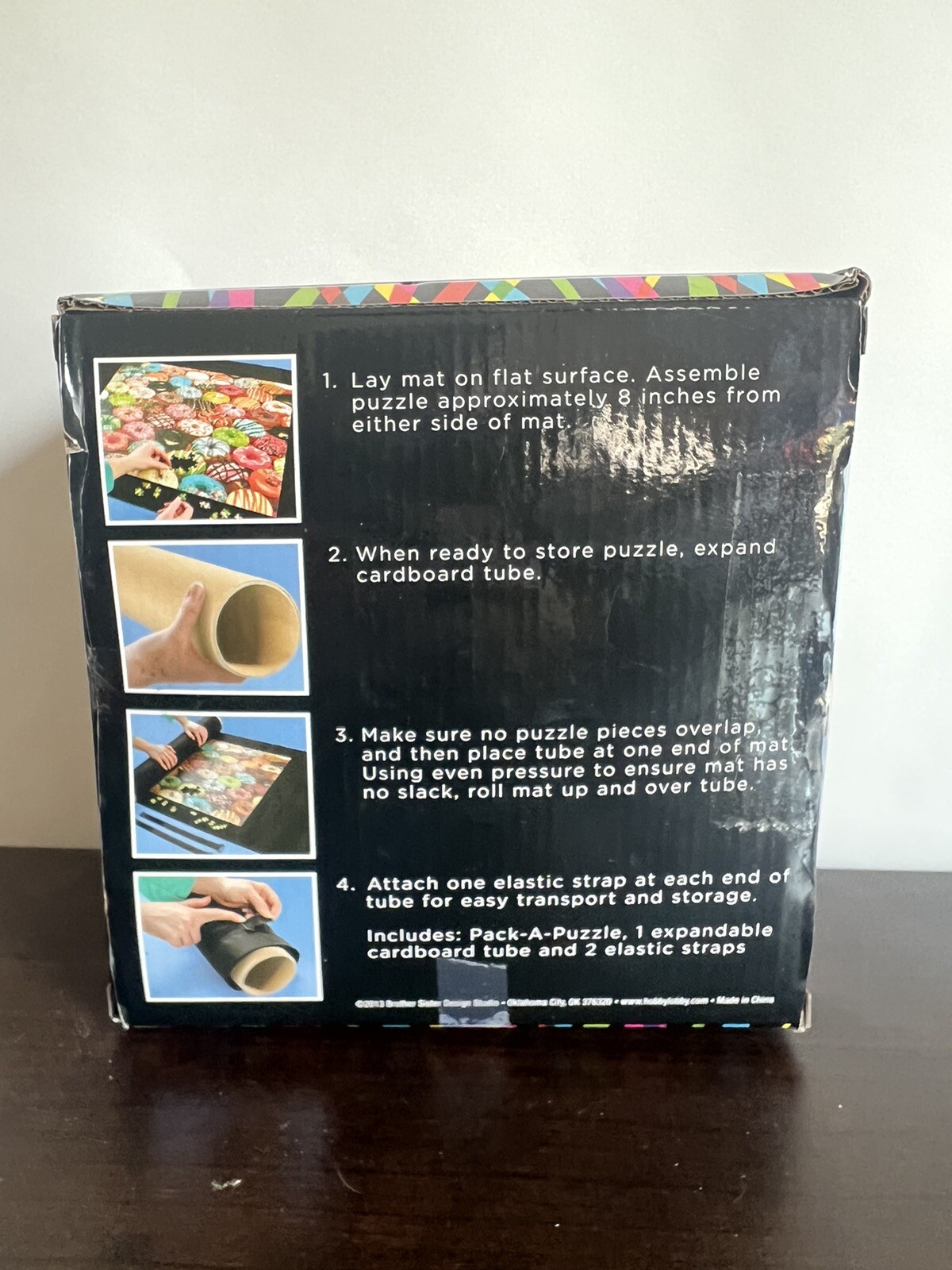 Pack-A-Puzzle Felt Mat Storage For Up To 1500 Piece Puzzles