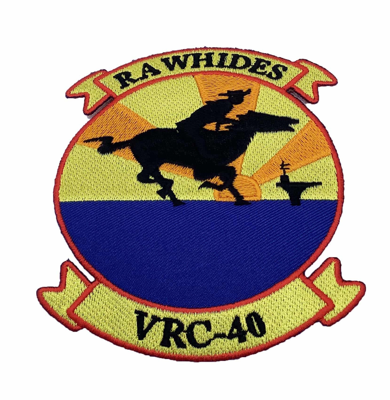 VRC-40 Rawhides Patch – Plastic Backing