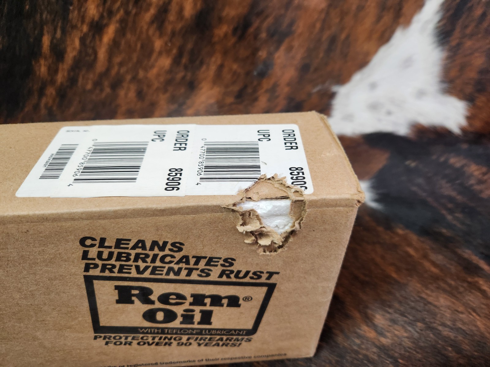 Remington Model Seven CDL Curly Maple Stock - Empty Box
