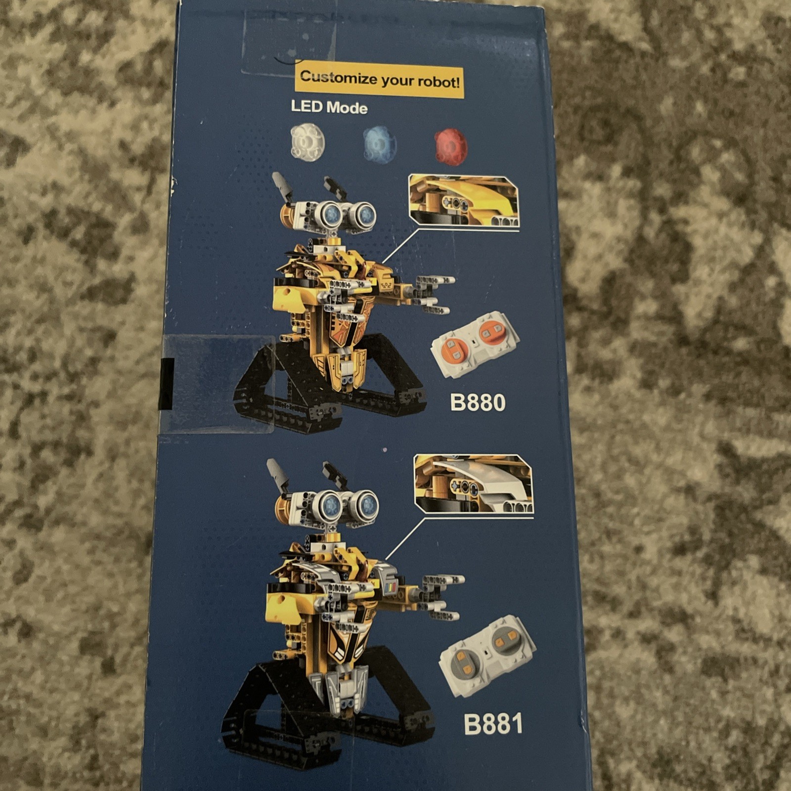 Wallbot Remote Controlled Robot Building Kit, Hot STEM App Controlled and Mindst