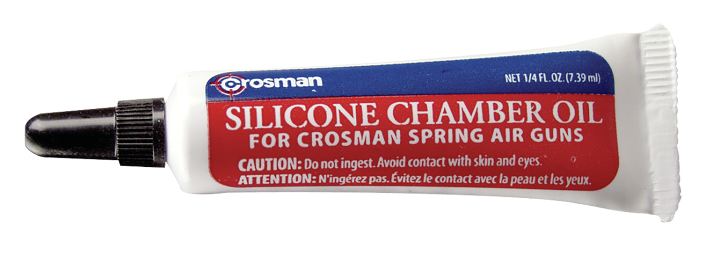 Crosman Silicone Chamber Oil for Break Barrels and PCP Air Guns 1/4 oz Tube