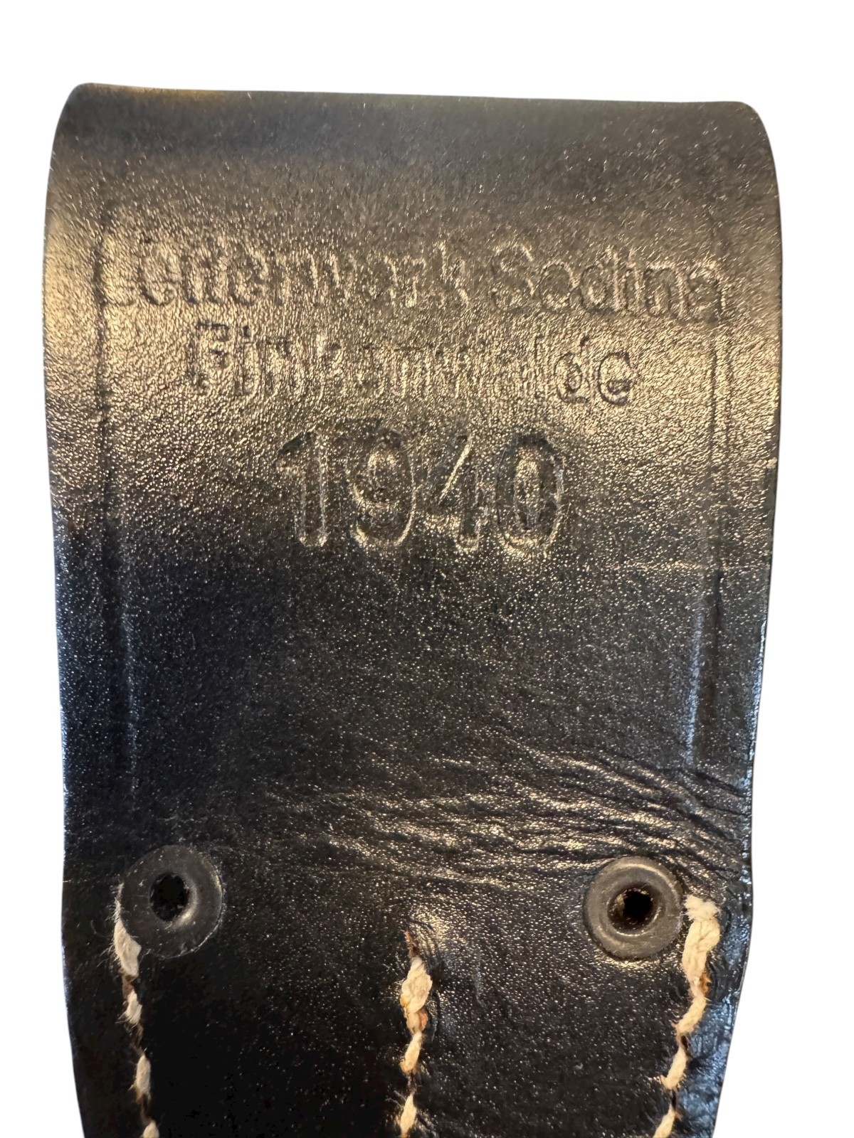 98K K98 GERMAN MAUSER BAYONET FROG - MAKER MARKED 1940