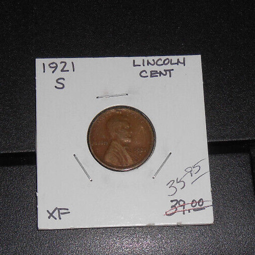 1921 S LINCOLN WHEAT CENT - XF