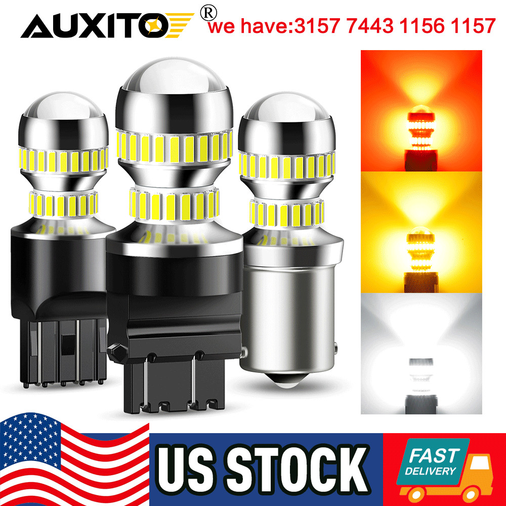 LED Turn Signal Light Bulb Anti Hyper Flash 3156/3157/7440/7443/1156/1157 54H-DD