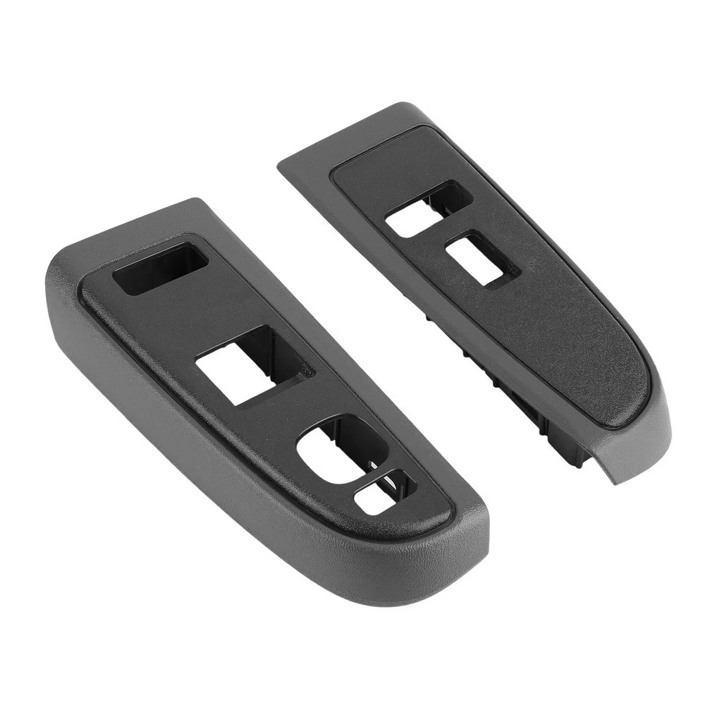 Pair Power Window Switch Bezel for Chevy Silverado Cadillac GMC Left Right Side