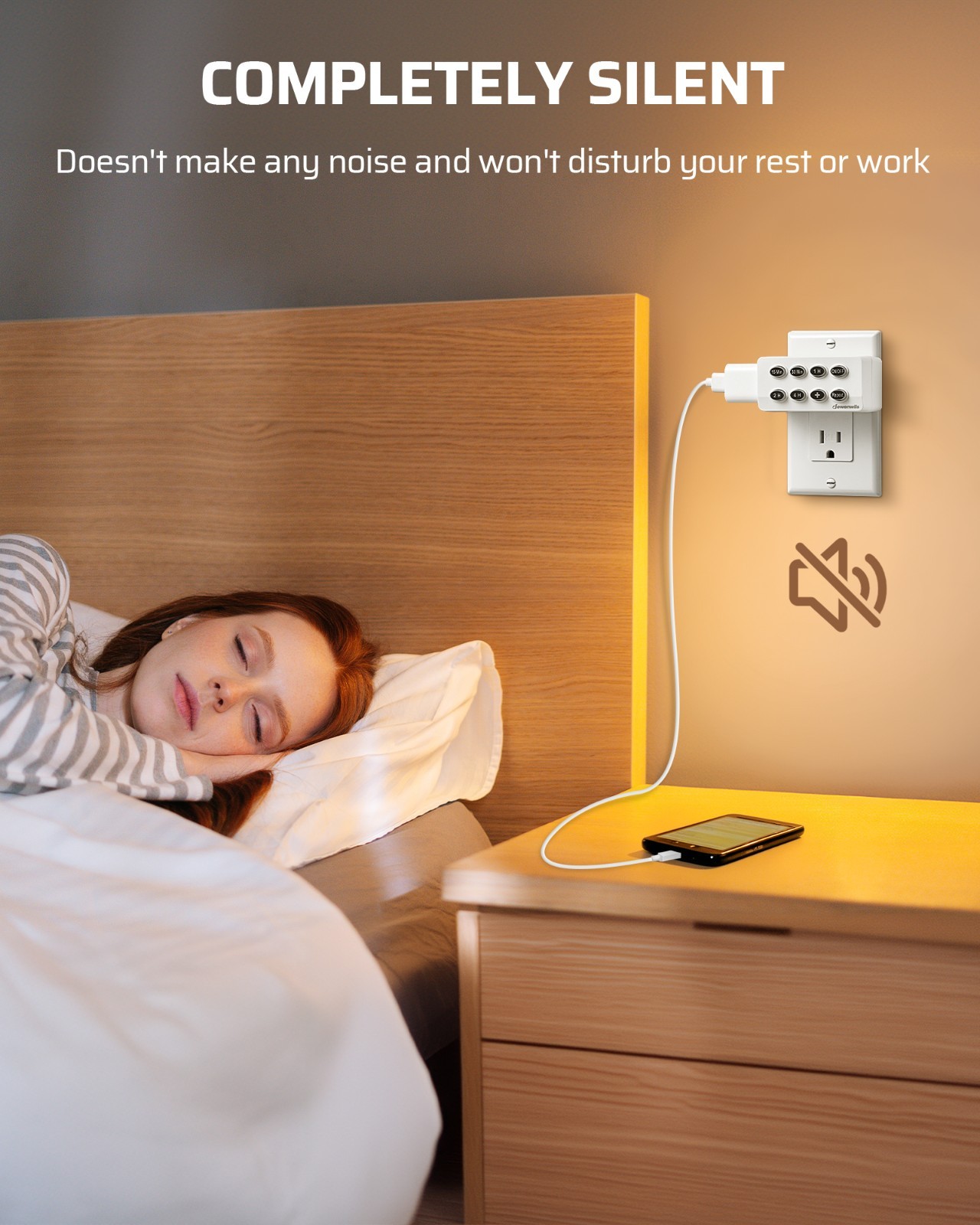 DEWENWILS 2-Pack Countdown Timer Outlet, Auto Shut-Off, Repeat Function, UL