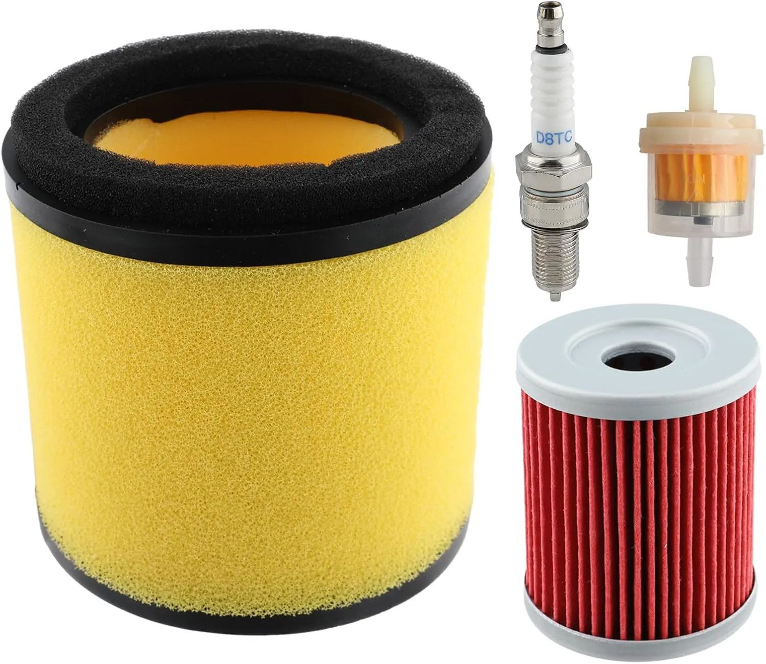 Air Filter And Oil Filter Kit For Arctic Cat 250 300 2x4 4x4 Replace 0470-421...