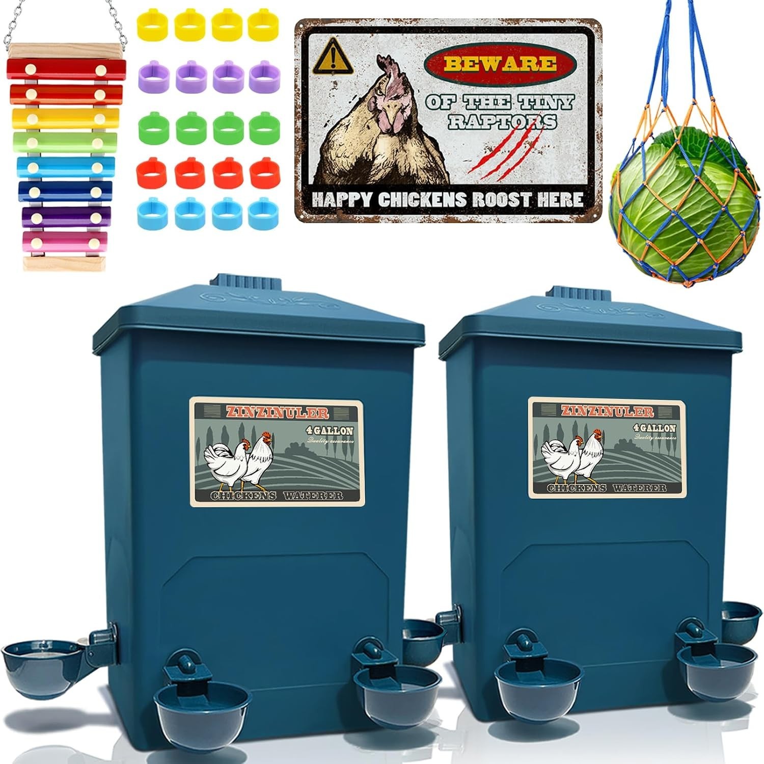 Automatic Chicken Waterer With Float Control And Large Capacity Pro
