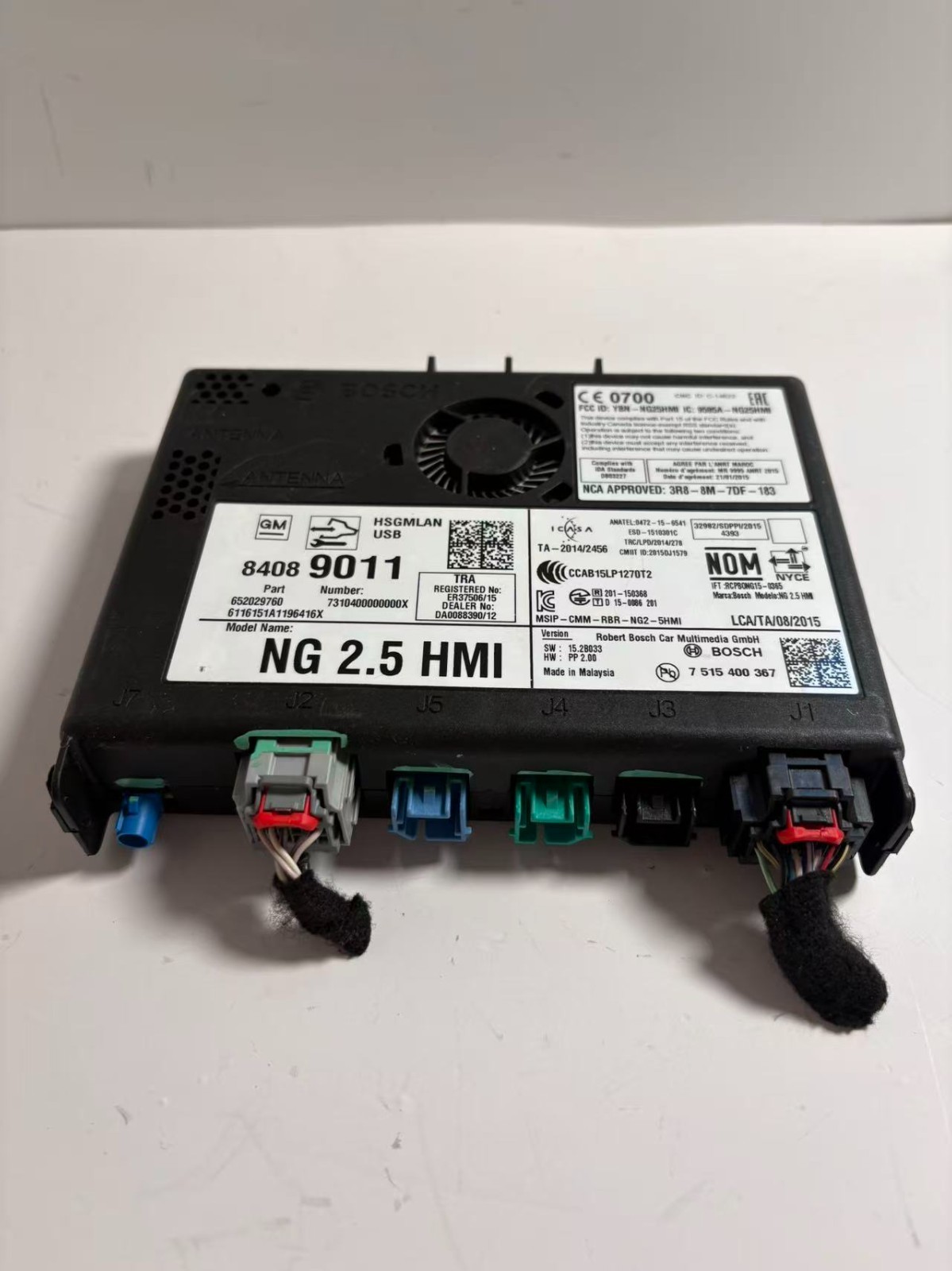 OEM 84089011 CADILLAC CT6 HMI MULTIMEDIA INTERFACE CONTROL MODULE 2016