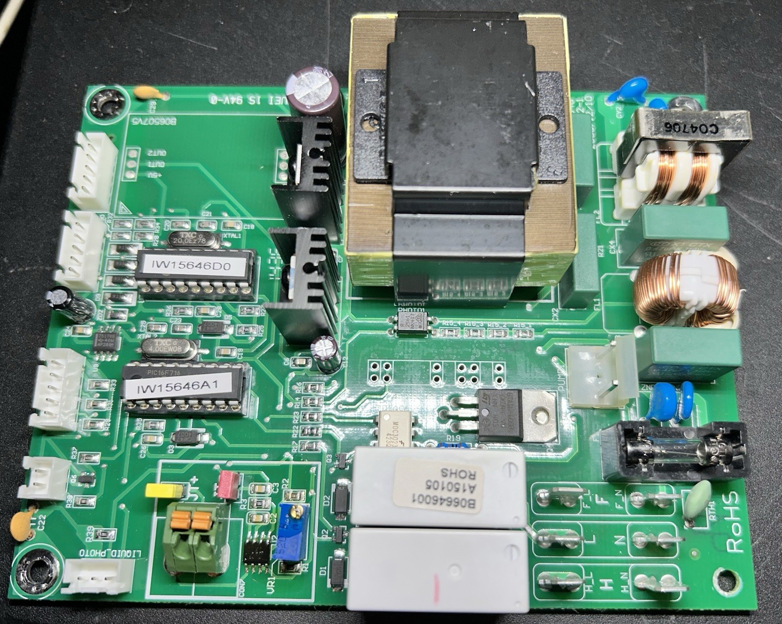 High End Systems FQ100 Fog Generator Main PCB 120V 15100003