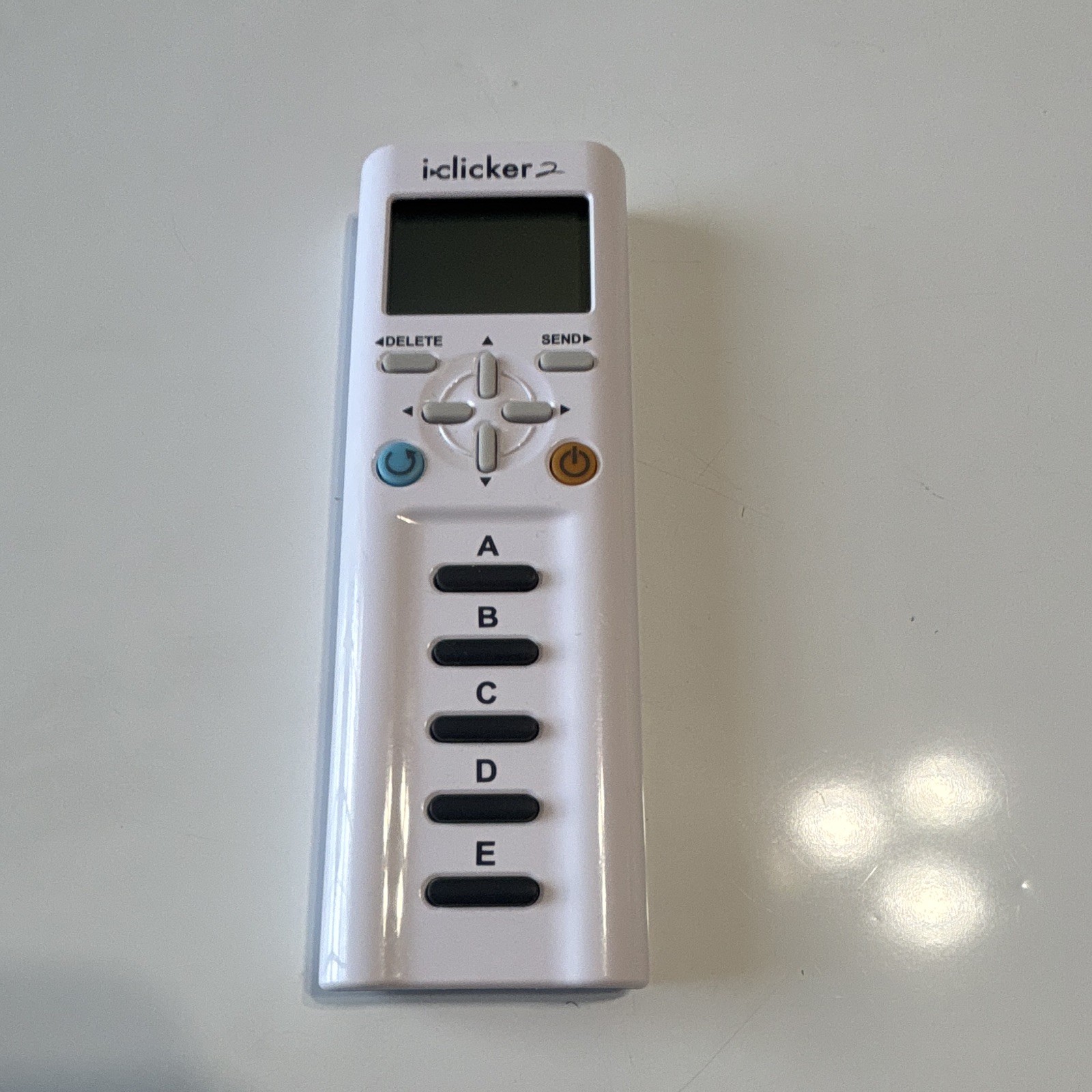 iClicker 2 Classroom Response Remote Clicker, Wireless, White