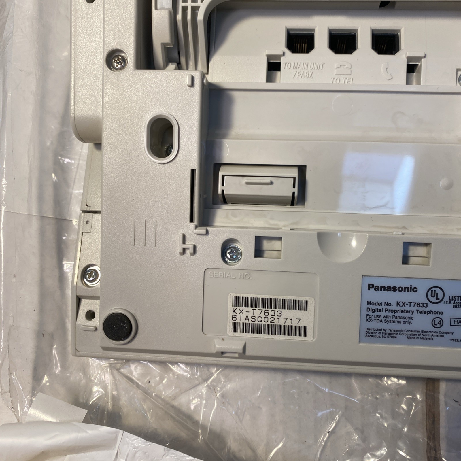 KX T7633 - Digital Super Hybrid System White SAME DAY SHIPPING NICE UNIT!!