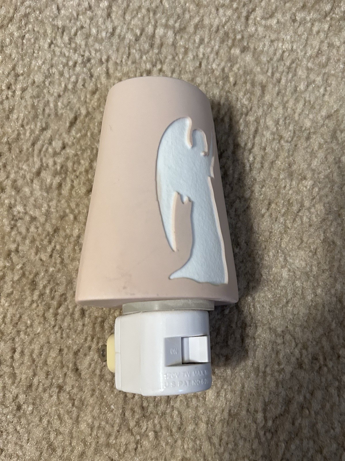 CERAMIC ANGEL NIGHTLIGHT