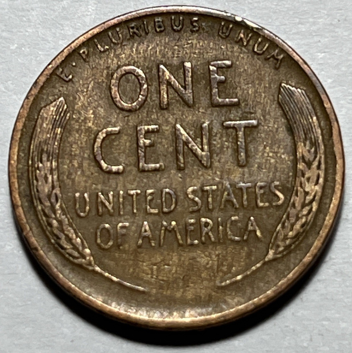 1941 Wheat Penny “Woody” Improper Alloy Mix Error #2