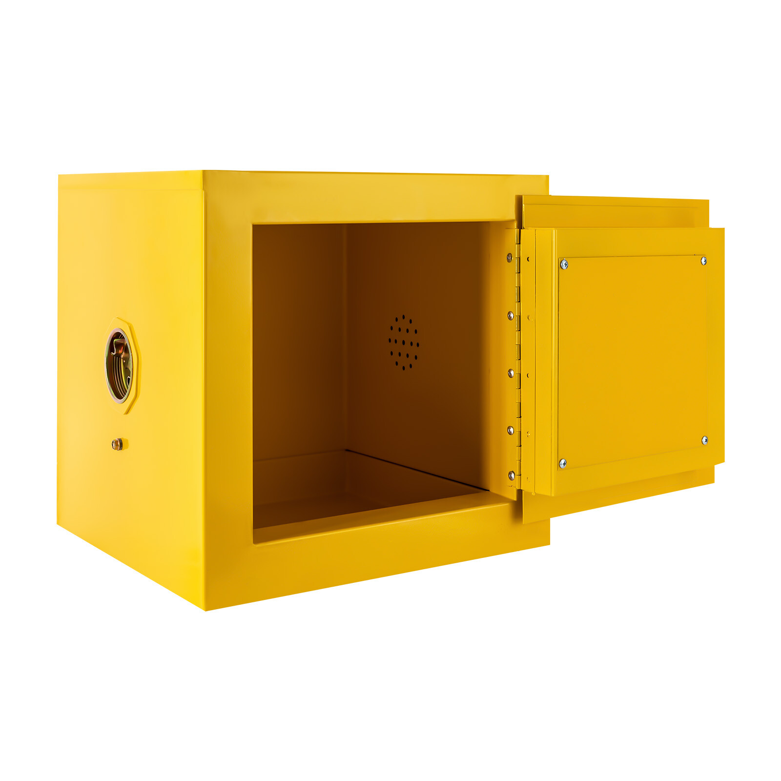 2Gal Flammable Cubic Hazardous Storage Cabinet Fireproof & Leakproof Liquid Bin