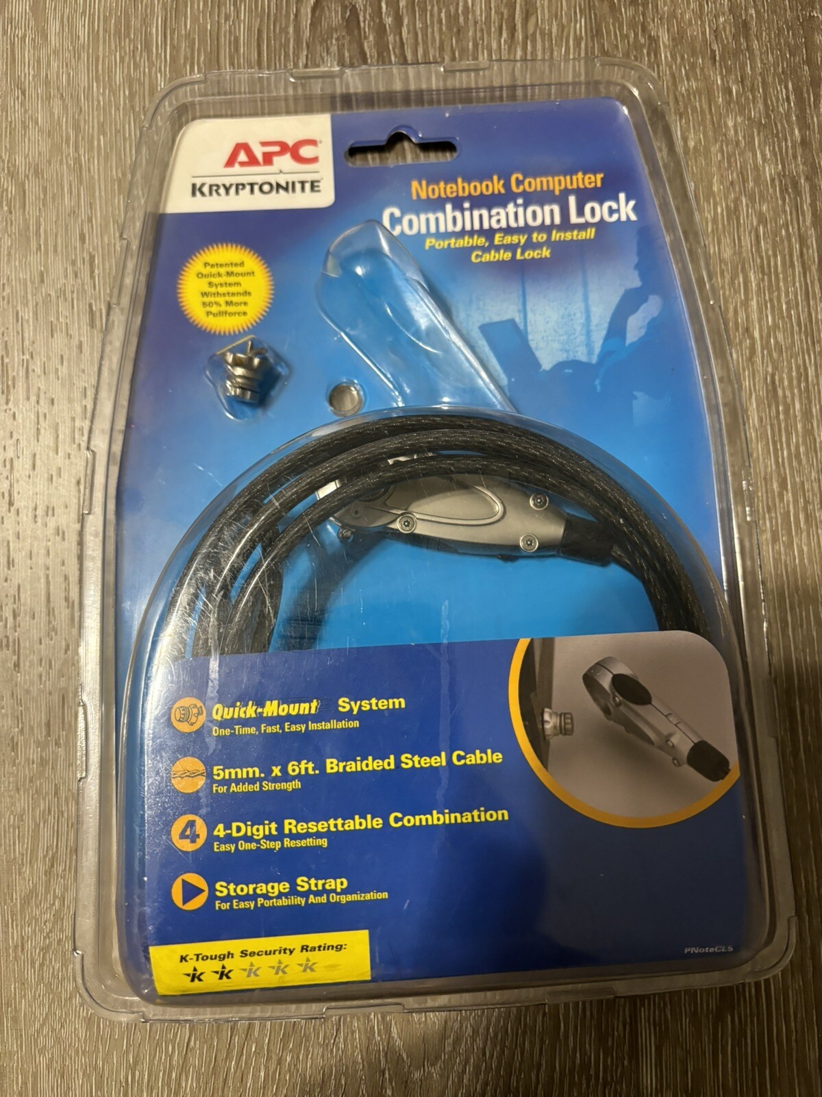 APC Kryptonite Notebook Computer Combination Lock
