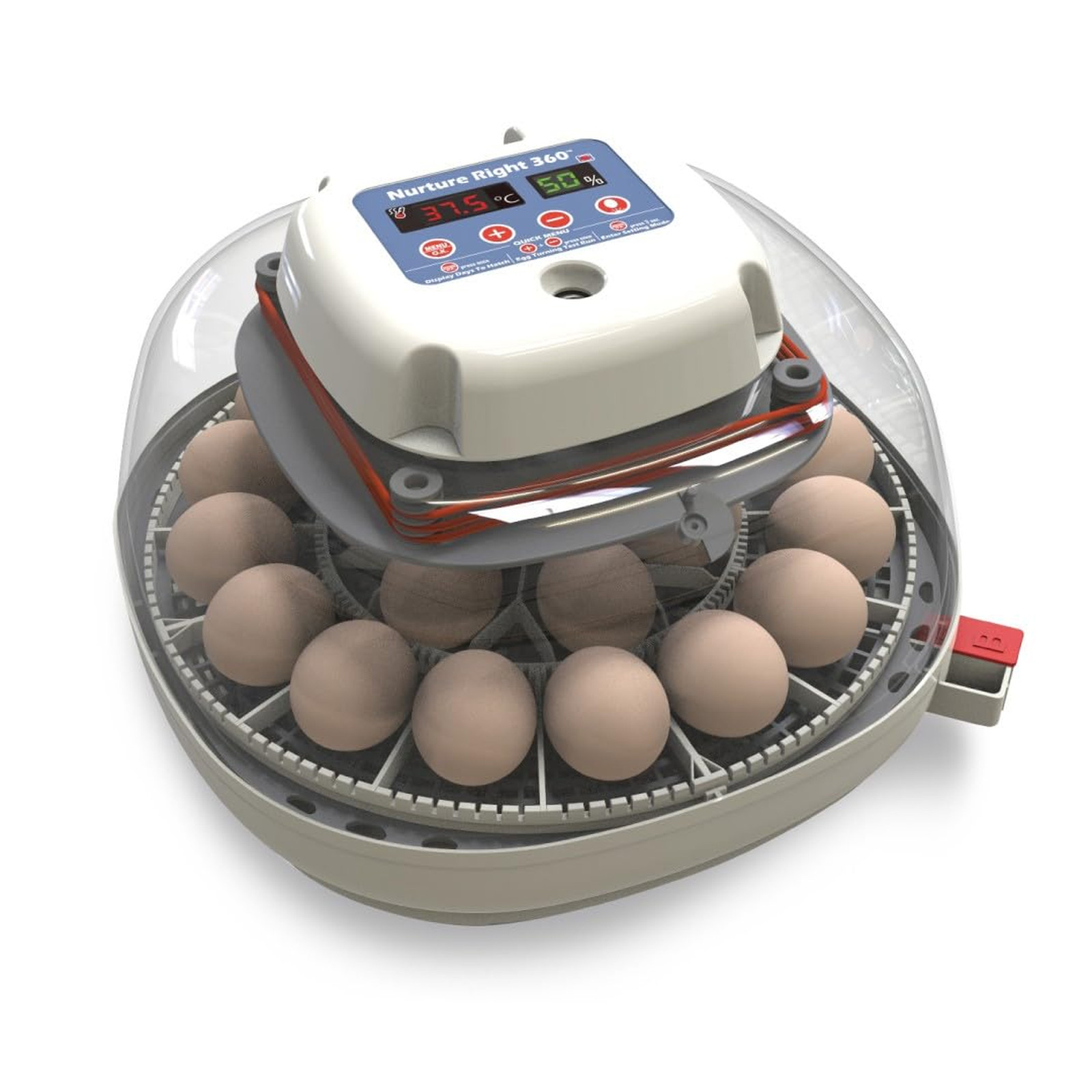 Egg Incubator for Hatching Chickens Ducks Pheasants Holds 12 22 Eggs Automatic