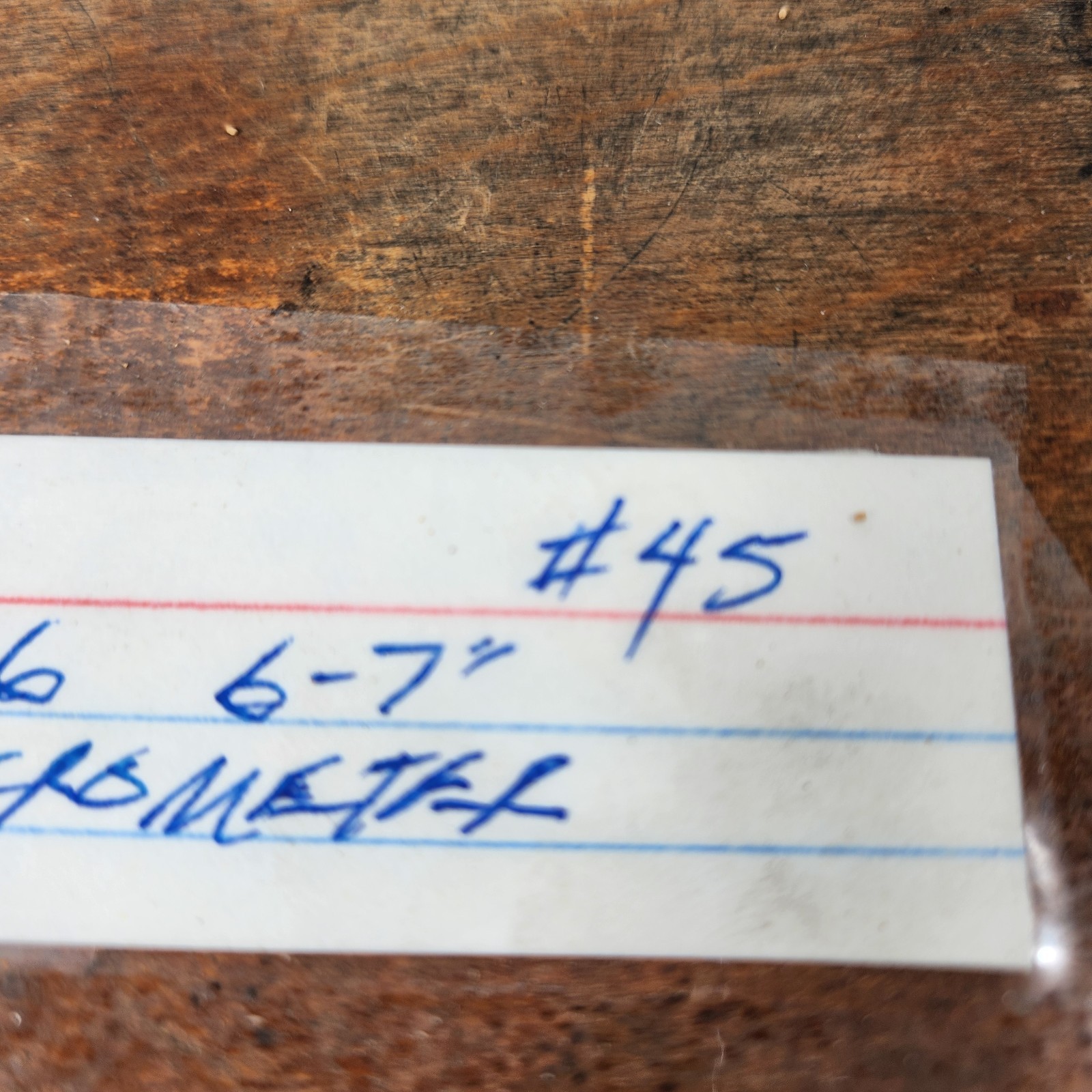 Starrett No. 436 Outside Micrometer 6"-7" Range