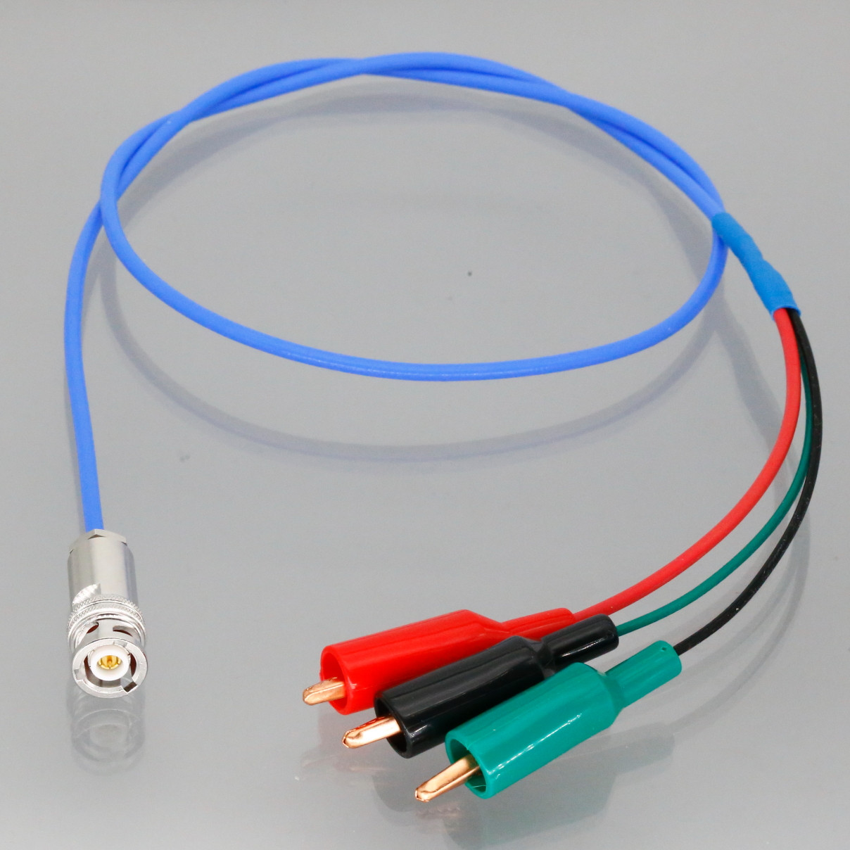 7078-TRX 3-Slot Triax Male to Alligator Clip TRX316 Cable ​For Keithley 237-ALG