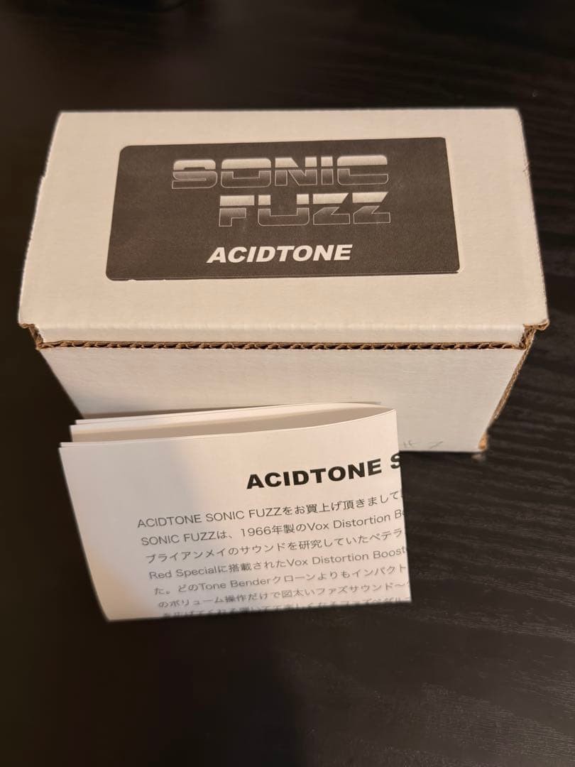Acidtone Sonic Fuzz guitar effector