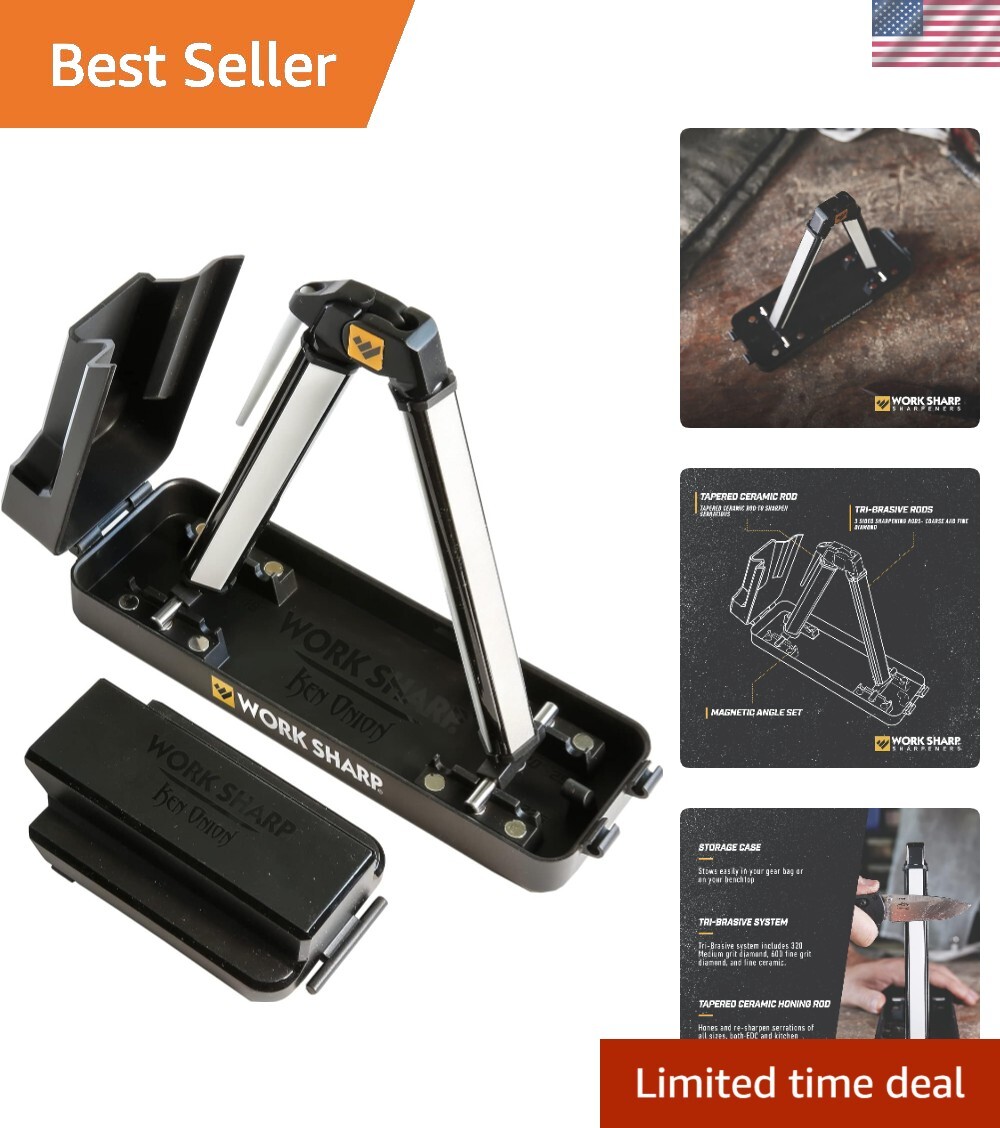 Benchtop Angle Set Knife Sharpener - Ken Onion Edition