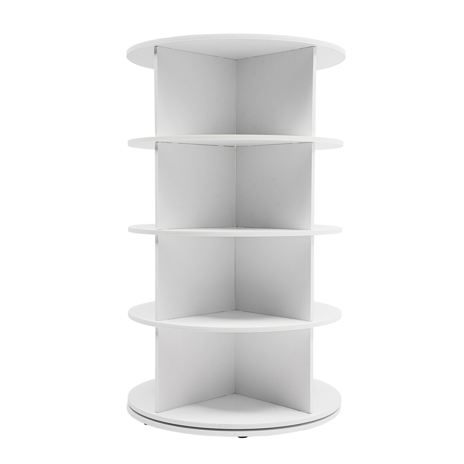 Sturdy 360° Rotating Shoe Rack with Large Capacity, 4-Tier Design Holds 16