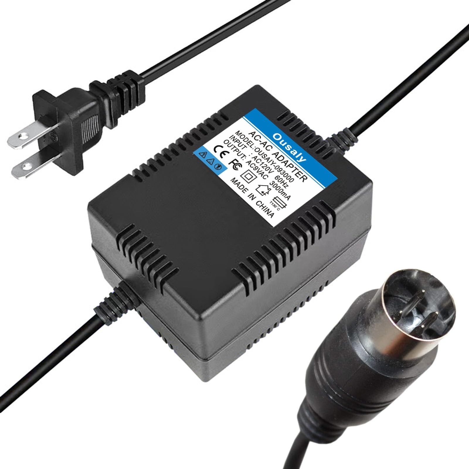 9VAC Adapterfor Korg KM2 Mixer Karma N1 N1R N5 N5EX TR TR88 Triton LE Synthes...