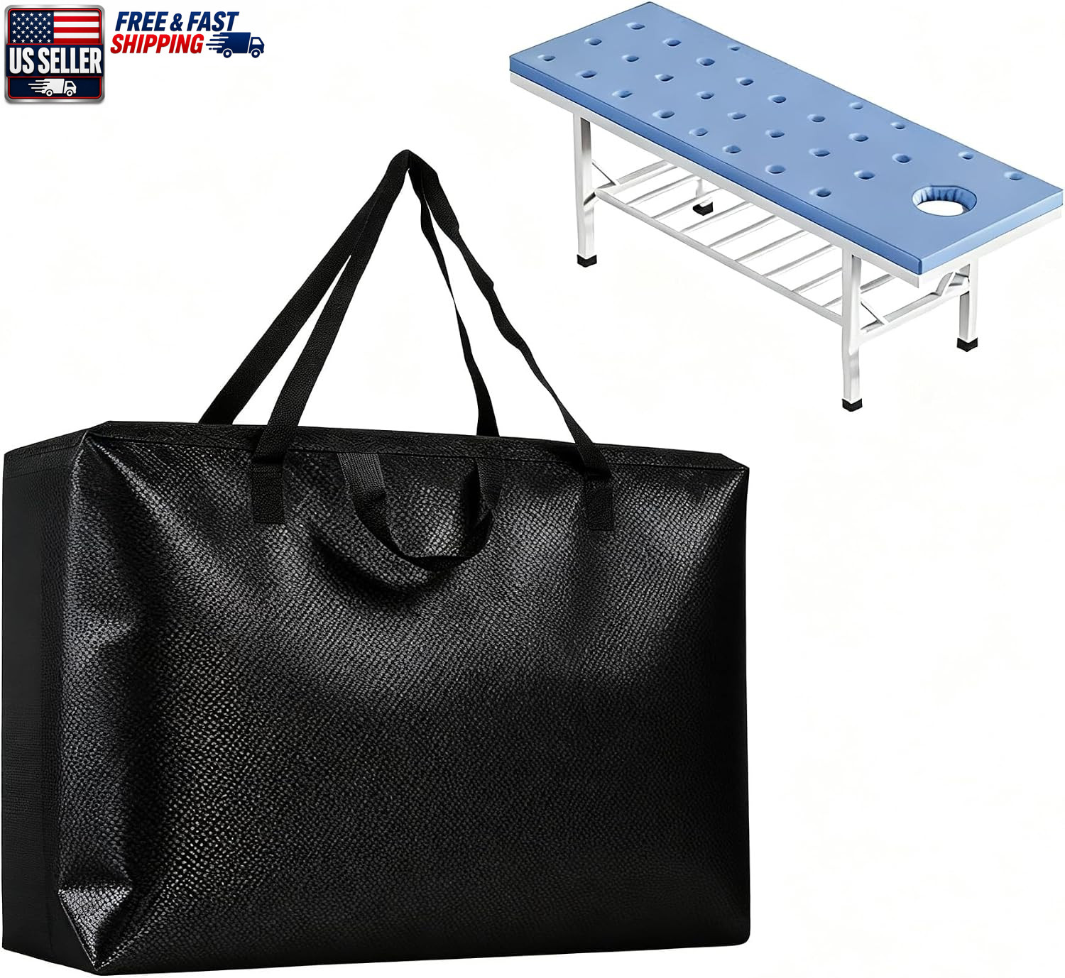 Upgrade Massage Tables Bag, 28-37 Inch Portable Spa Bed Lightweight Bag, Physica