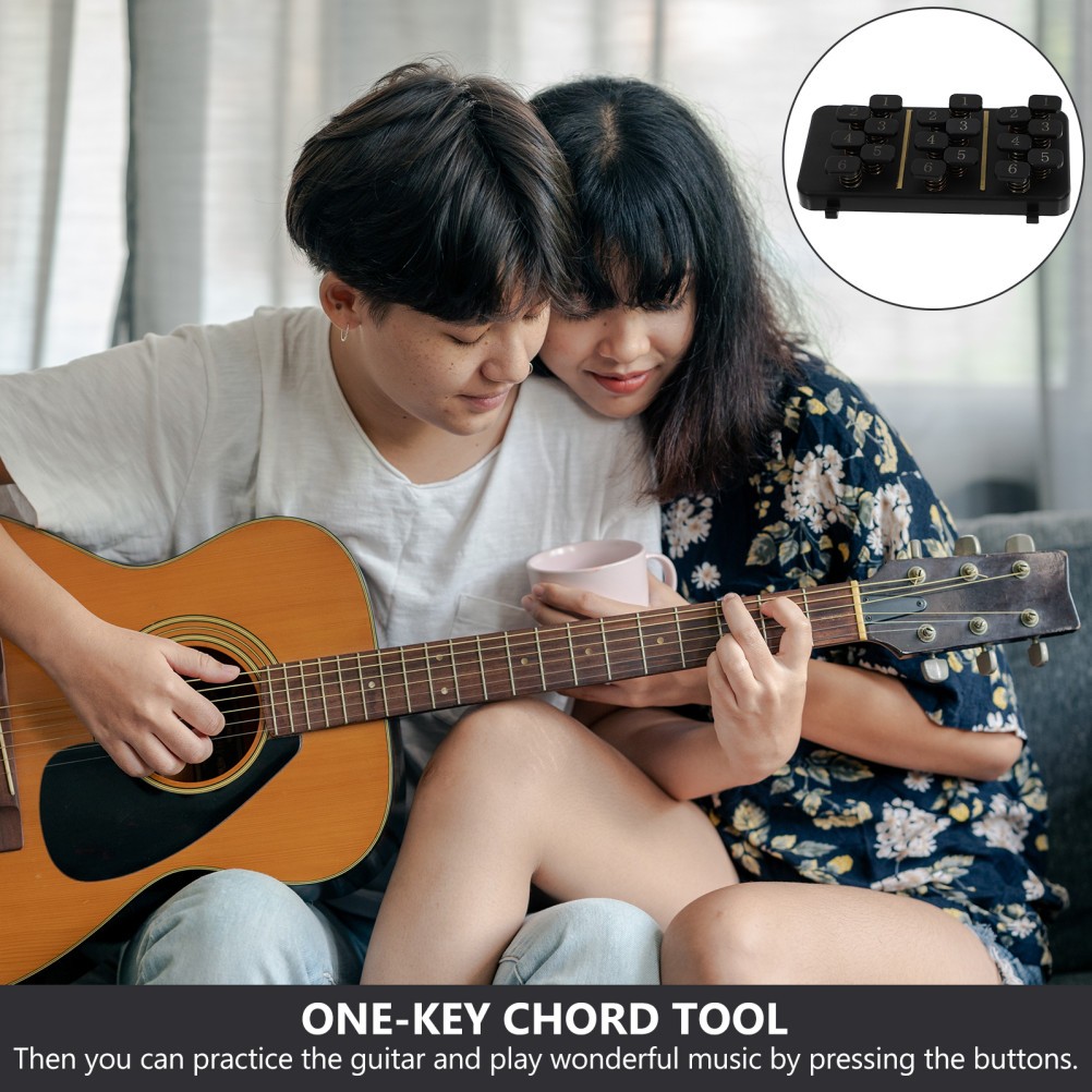 2 Pcs Guitar Chord Assisted Tool Practice Starter Learning Finger Helper