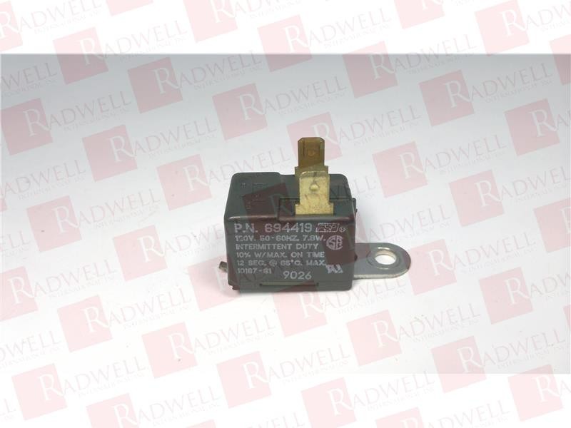 APPLIANCE CORP OF AMERICA 694419 / 694419 (USED)