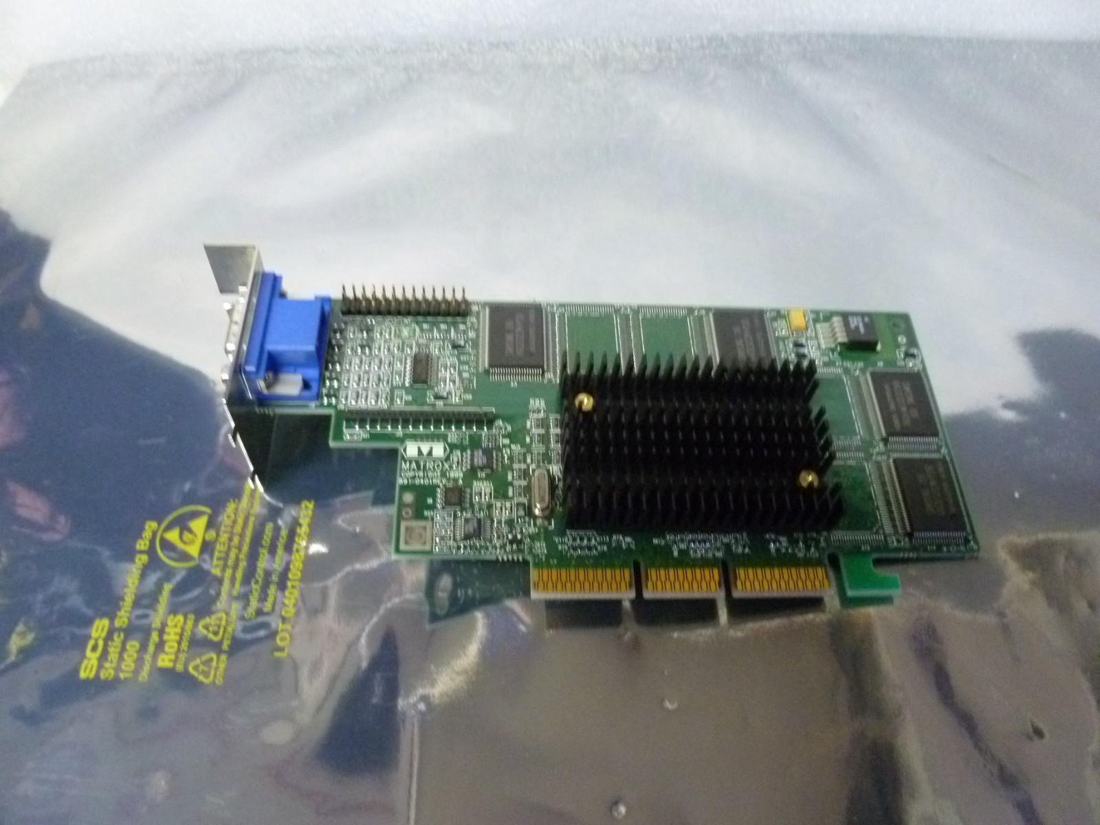 Vintage Compaq Matrox G400 G4+MILN/16/CPQ 16MB VGA AGP Video Card