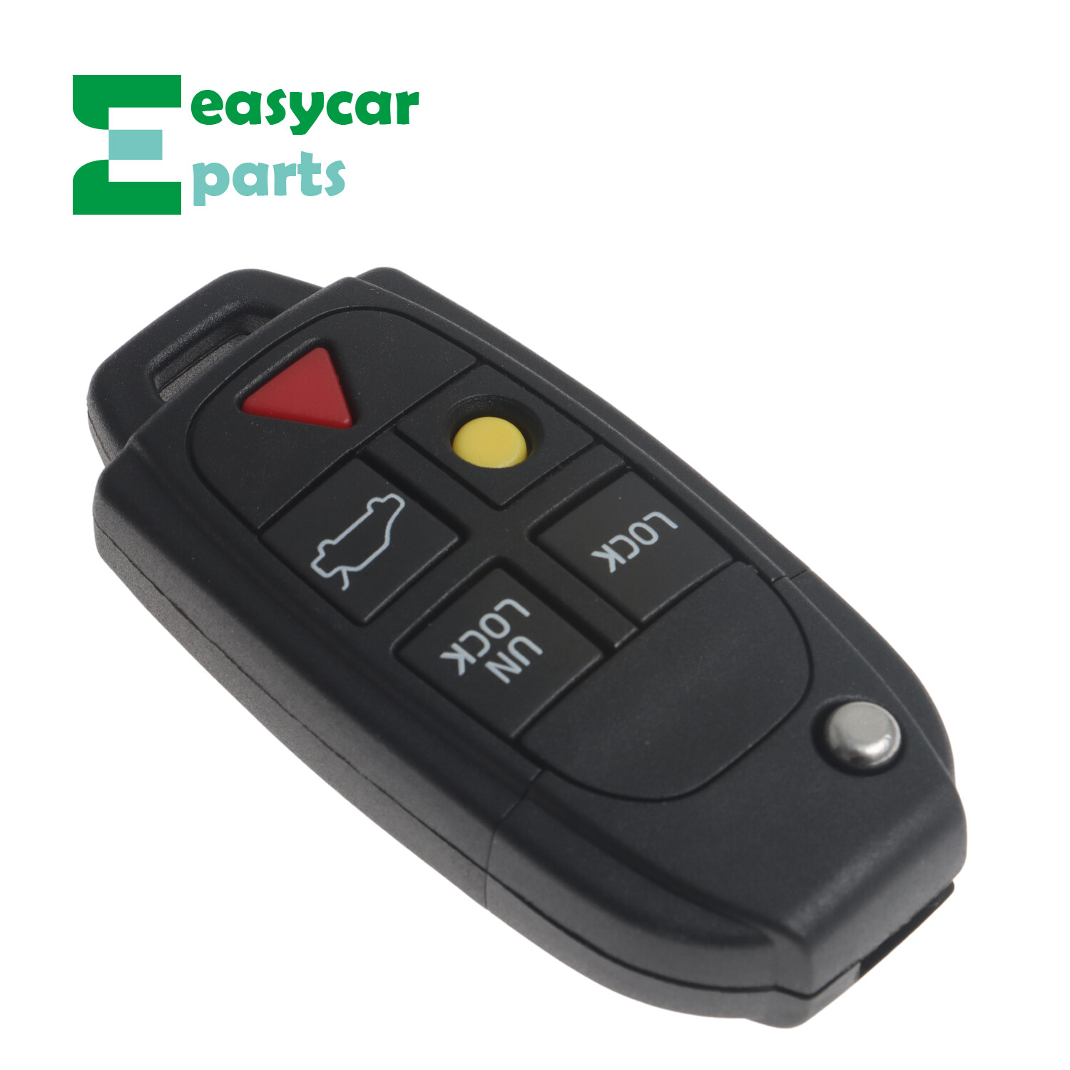 Key Fob Shell Case Blade Uncut Flip Fits for Volvo XC70 2004 05 06 2007