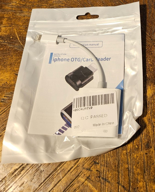 iphone OTG/Card Reader