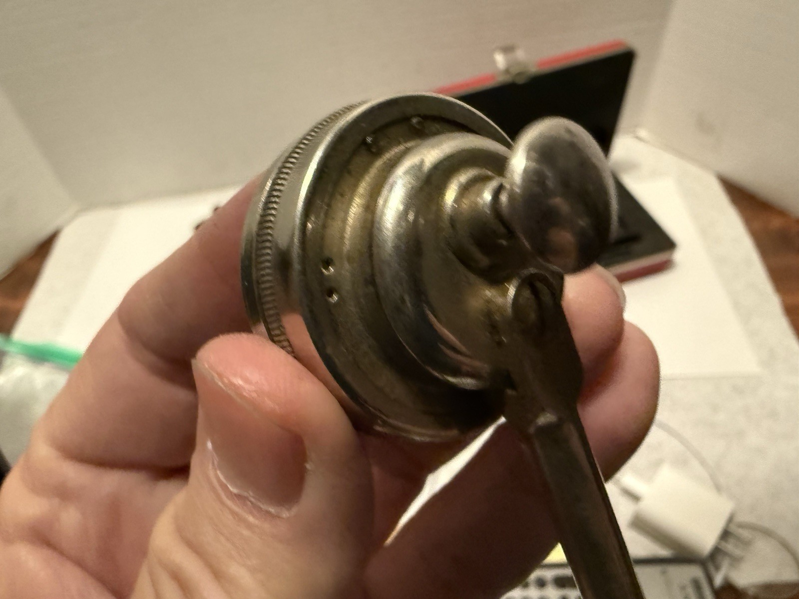 Vintage Starrett 196 Universal Dial Test Indicator