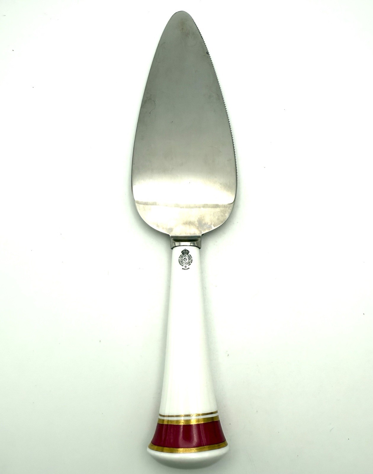 Royal Worcester Howard (Ruby) Fine Bone China Cake Slice / Server 1989 - 1994