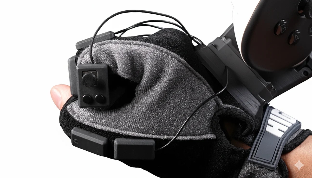 High Precision VR Motion Capture Glove for Quest 3 3S, VIVE Tracker, VIVE Index