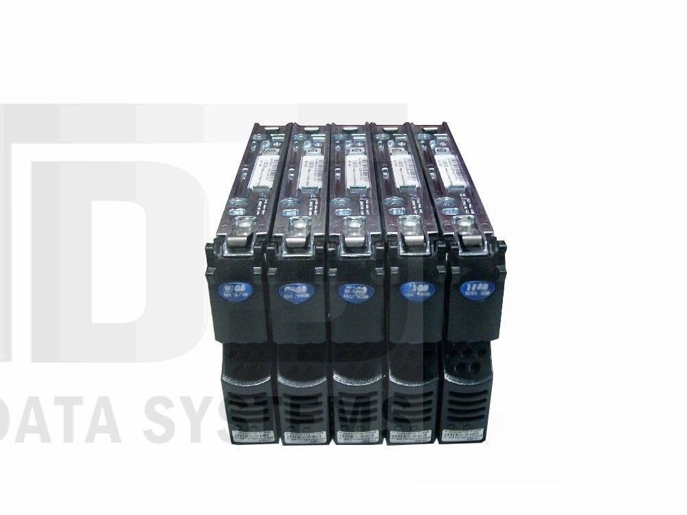 Lot of 5 EMC Clariion CX-4G15-146 146GB 15K Fibre Channel Drive, 4Gb/sec