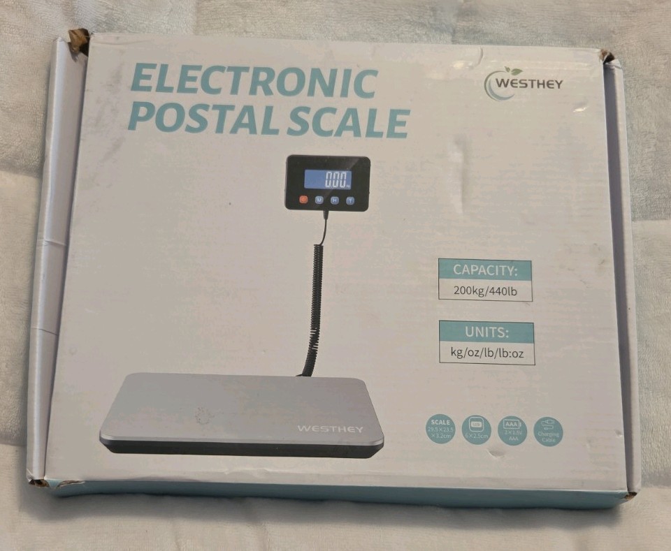 Westhey Digital Electronic Postal Scale Open Box Never Used