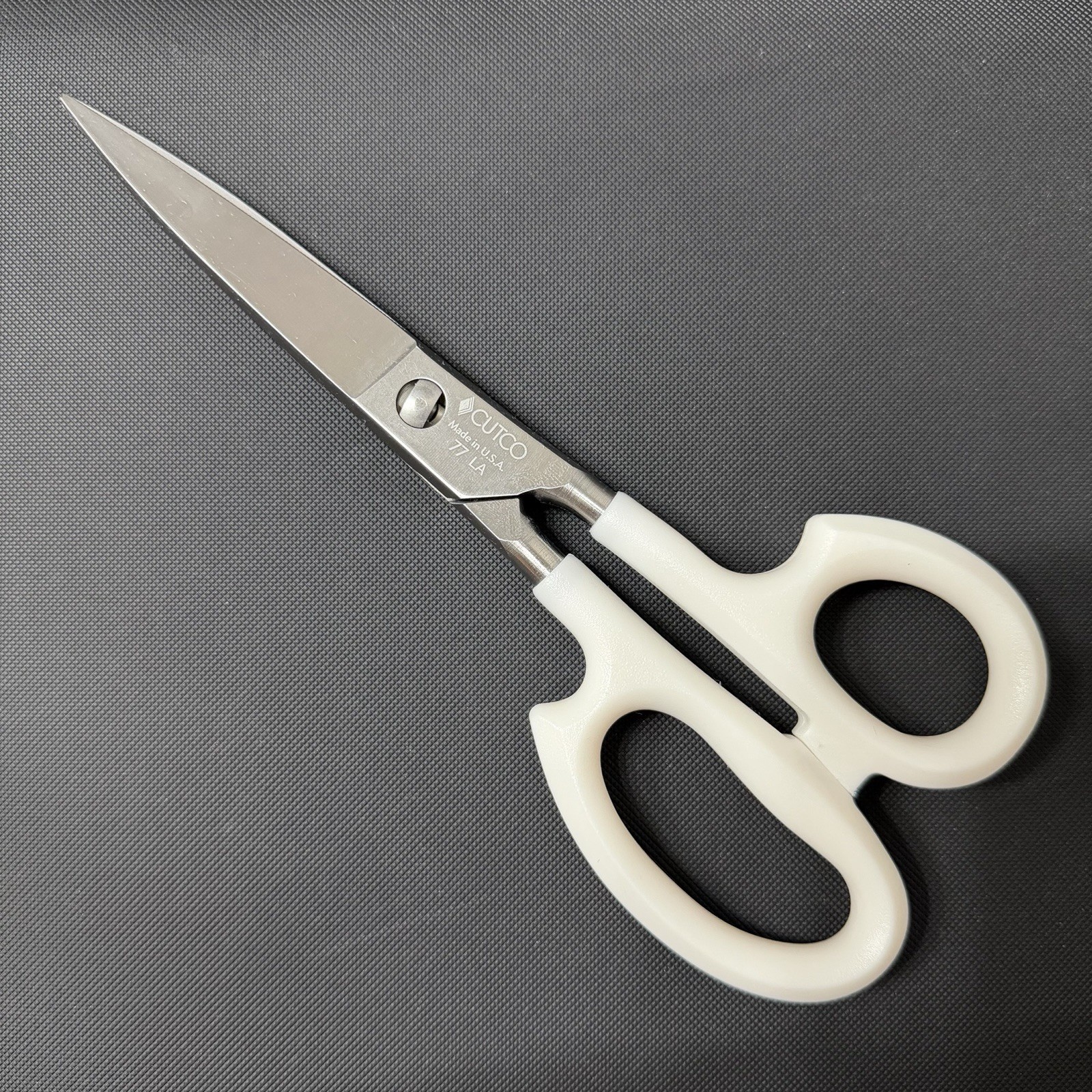 Cutco 77W Super Shears - Pearl White Take-Apart Kitchen Scissors - Made in USA