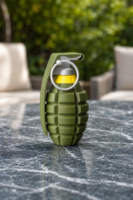 Inert WWII MK2 Pineapple Grenade Replica 1:1 Prop Training cosplay