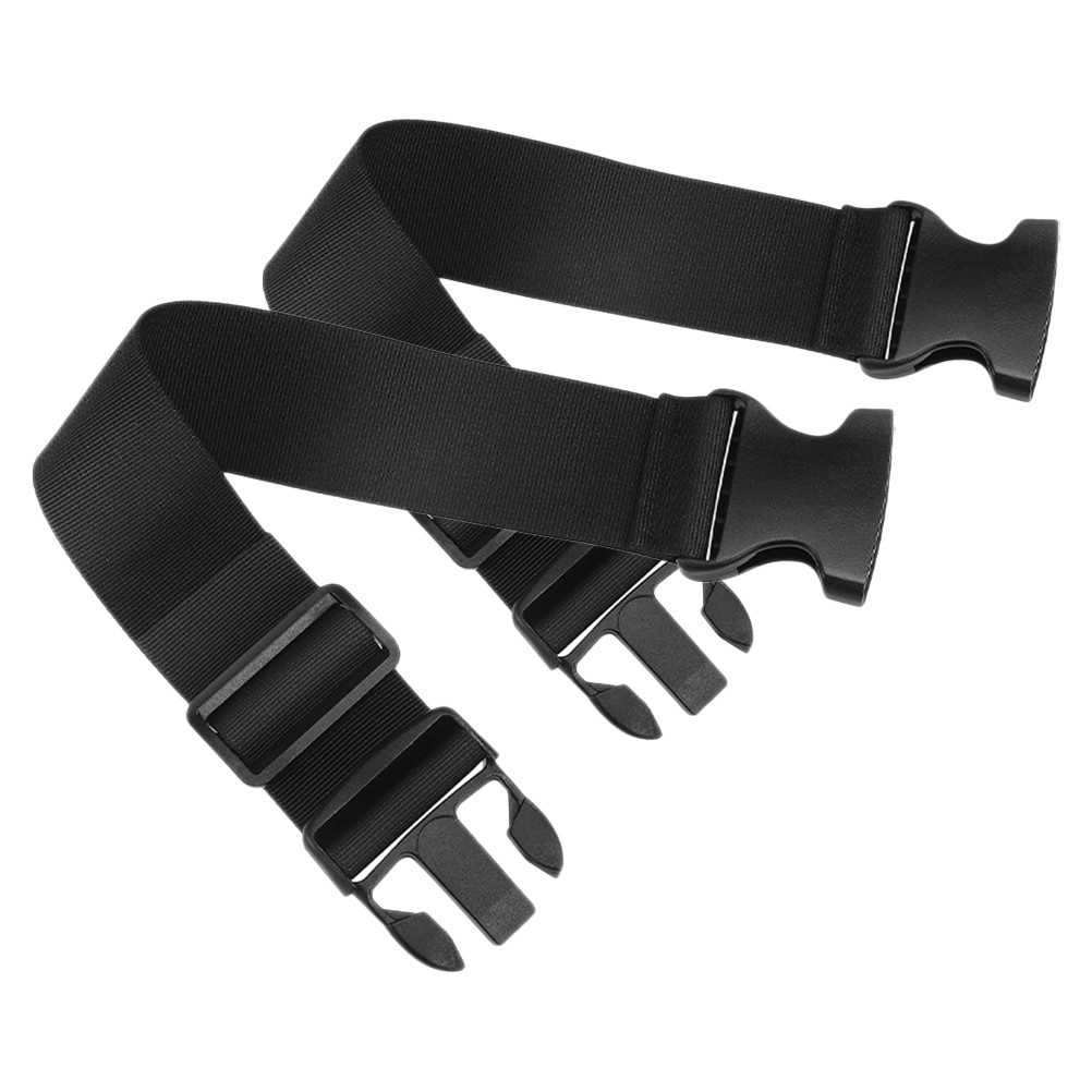 2 Pcs Buckle Straps Adjustable Travel Belt Luggage for Suitcases