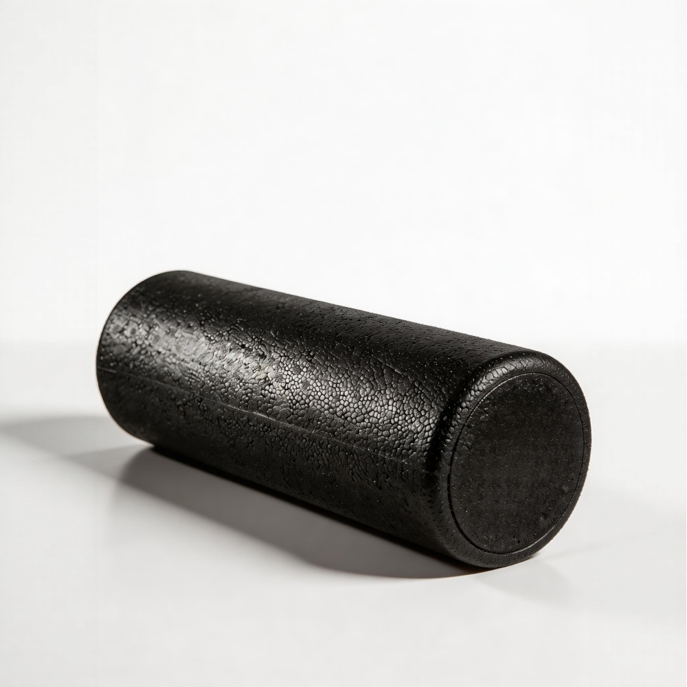 60cm High Density Black EPP Foam Roller Solid Yoga Fitness Massage Roller
