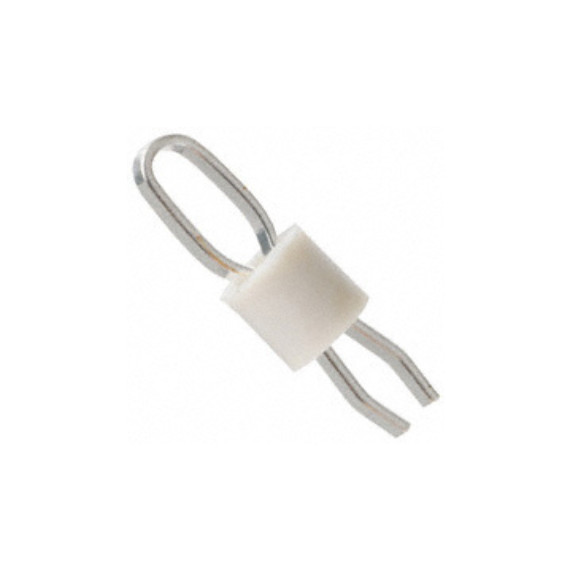 25pcs, 5012, PC Test Point Miniature White Thru Hole, 0.063", 0.125"D x 0.320"L